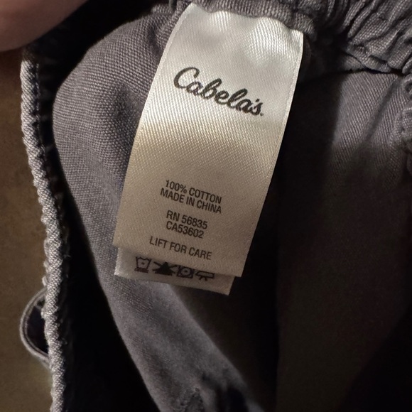 Cabela’s Mens Outdoor Hiking Shorts Gray 48 - Picture 5 of 5